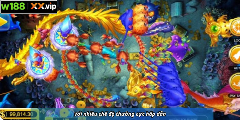 Với nhiều chế độ thưởng cực hấp dẫn