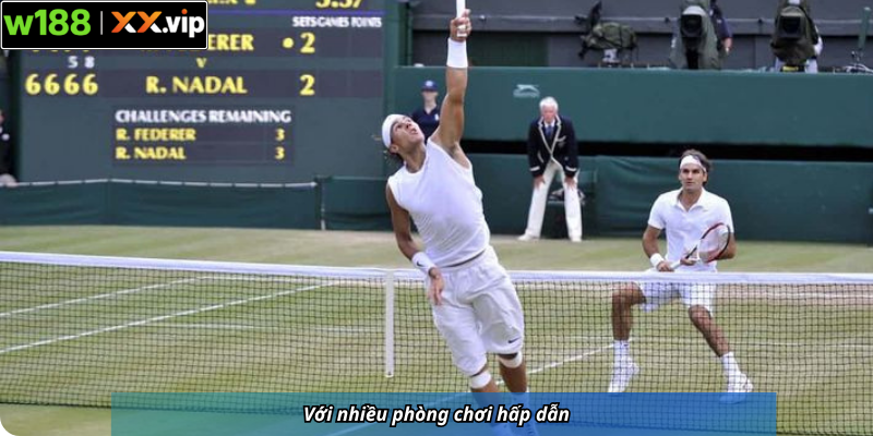 Với nhiều phòng chơi hấp dẫn