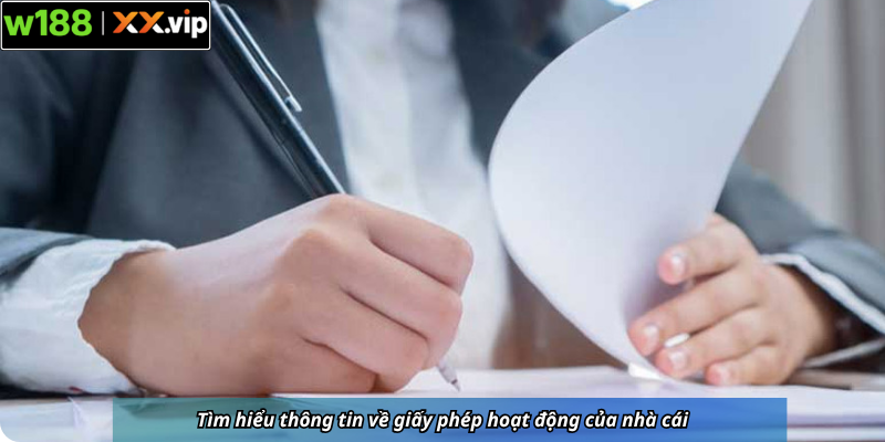 Tìm hiểu thông tin về giấy phép hoạt động của nhà cái